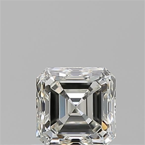 Picture of Natural Diamond 0.70 Carats, Asscher with  Cut, J Color, VVS1 Clarity and Certified by GIA