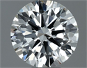 Natural Diamond 0.50 Carats, Round with Very Good Cut, H Color, SI2 Clarity and Certified by GIA