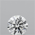 Lab Grown Diamond 0.96 Carats, Round with Ideal Cut, D Color, VVS1 Clarity and Certified by IGI