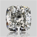 Natural Diamond 0.50 Carats, Cushion with  Cut, H Color, VS2 Clarity and Certified by GIA