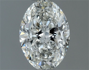 Foto Diamante Natural 0.50 quilates, Ovalado , Color H, claridad SI2 y certificado GIA de