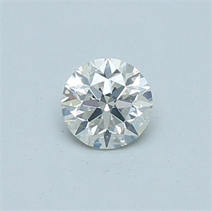 Foto Diamante Natural 0.40 quilates, Redondo , Color J, claridad SI2 y certificado GIA de