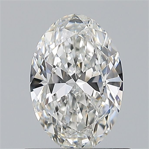 Picture of Natural Diamond 0.70 Carats, Oval with  Cut, F Color, IF Clarity and Certified by GIA