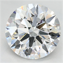 Lab Grown Diamond 3.07 Carats, Round with Excellent Cut, D Color, VVS1 Clarity and Certified by GIA