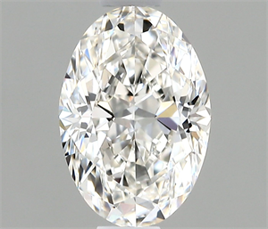 Picture of Natural Diamond 0.76 Carats, Oval with  Cut, H Color, VVS1 Clarity and Certified by IGI