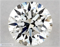 Diamante Natural 0.56 quilates, Redondo , Color H, claridad VVS2 y certificado GIA