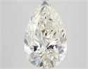 Natural Diamond 5.43 Carats, Pear with  Cut, H Color, VVS1 Clarity and Certified by IGI