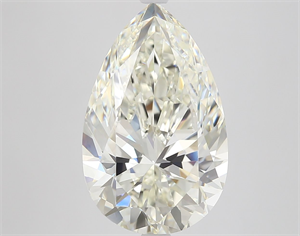 Picture of Natural Diamond 5.43 Carats, Pear with  Cut, H Color, VVS1 Clarity and Certified by IGI