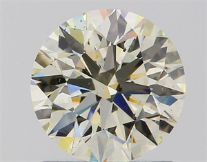 Picture of Natural Diamond 1.23 Carats, Round with Excellent Cut, J Color, SI1 Clarity and Certified by IGI