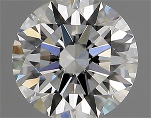 Foto Diamante Natural 0.50 quilates, Redondo , Color H, claridad VS1 y certificado GIA de