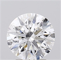 Lab Grown Diamond 2.30 Carats, Round with Ideal Cut, D Color, IF Clarity and Certified by IGI