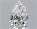 Natural Diamond 0.55 Carats, Pear with  Cut, D Color, VVS1 Clarity and Certified by GIA
