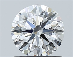 Picture of Natural Diamond 0.85 Carats, Round with Excellent Cut, E Color, VS1 Clarity and Certified by GIA