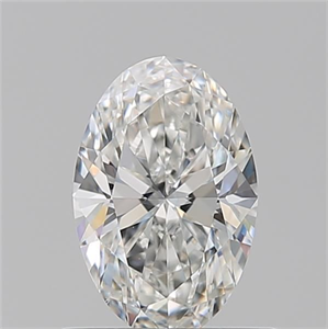 Picture of Natural Diamond 0.70 Carats, Oval with  Cut, G Color, SI1 Clarity and Certified by GIA