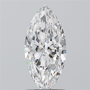 Picture of Natural Diamond 1.30 Carats, Marquise with  Cut, D Color, VVS1 Clarity and Certified by GIA