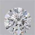 Natural Diamond 0.72 Carats, Round with Excellent Cut, E Color, VVS1 Clarity and Certified by GIA