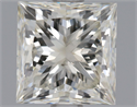 Natural Diamond 1.22 Carats, Princess with  Cut, L Color, SI2 Clarity and Certified by GIA