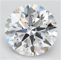 Lab Grown Diamond 3.52 Carats, Round with Ideal Cut, D Color, IF Clarity and Certified by IGI