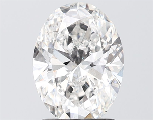 Picture of Lab Grown Diamond 1.64 Carats, Round with Ideal Cut, G Color, VS2 Clarity and Certified by IGI