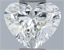 Diamante Natural 0.52 quilates, Corazón , Color H, claridad VS2 y certificado HRD