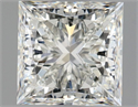 Natural Diamond 1.53 Carats, Princess with  Cut, I Color, VS2 Clarity and Certified by GIA