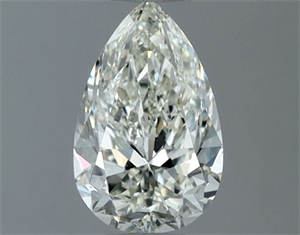 Picture of Natural Diamond 0.70 Carats, Pear with  Cut, I Color, VVS1 Clarity and Certified by IGI