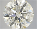 Diamante Natural 0.45 quilates, Redondo , Color K, claridad VVS1 y certificado IGI