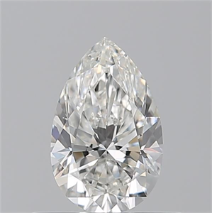 Picture of Natural Diamond 0.50 Carats, Pear with  Cut, G Color, VVS1 Clarity and Certified by GIA