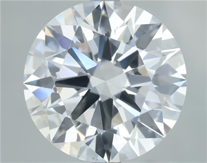 Picture of Lab Grown Diamond 5.06 Carats, Round with Ideal Cut, E Color, VS1 Clarity and Certified by IGI