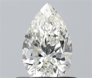 Foto Diamante Natural 0.53 quilates, De pera , Color I, claridad IF y certificado IGI de