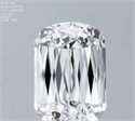 Natural Diamond 0.40 Carats, Cushion with  Cut, D Color, VVS1 Clarity and Certified by GIA