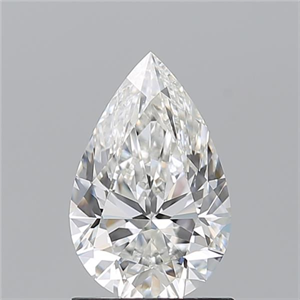 Picture of Natural Diamond 1.20 Carats, Pear with  Cut, G Color, VVS2 Clarity and Certified by GIA