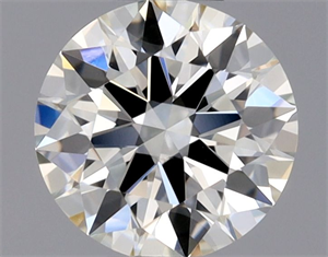 Foto Diamante Natural 0.42 quilates, Redondo , Color K, claridad SI1 y certificado GIA de