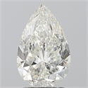 Diamante Natural 2.01 quilates, De pera , Color J, claridad SI2 y certificado GIA