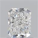 Natural Diamond 1.02 Carats, Radiant with  Cut, G Color, VS2 Clarity and Certified by GIA