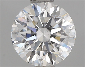 Picture of Natural Diamond 0.91 Carats, Round with Excellent Cut, E Color, SI1 Clarity and Certified by GIA