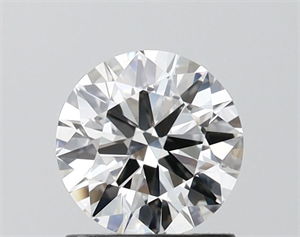 Picture of Lab Grown Diamond 1.01 Carats, Round with Excellent Cut, E Color, VVS1 Clarity and Certified by IGI