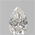 Diamante Natural 0.90 quilates, De pera , Color I, claridad SI2 y certificado GIA