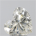 Natural Diamond 2.01 Carats, Heart with  Cut, I Color, SI2 Clarity and Certified by IGI