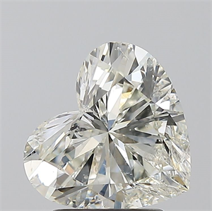 Picture of Natural Diamond 2.01 Carats, Heart with  Cut, I Color, SI2 Clarity and Certified by IGI