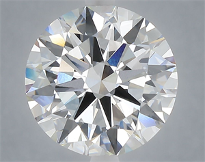 Picture of Lab Grown Diamond 6.00 Carats, Round with Excellent Cut, E Color, VVS2 Clarity and Certified by IGI