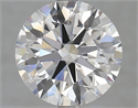 Lab Grown Diamond 4.02 Carats, Round with Ideal Cut, D Color, VVS2 Clarity and Certified by IGI