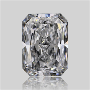 Picture of Natural Diamond 0.79 Carats, Radiant with  Cut, D Color, VS1 Clarity and Certified by GIA