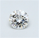 Diamante Natural 0.44 quilates, Redondo , Color H, claridad VS2 y certificado GIA