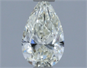 Diamante Natural 0.80 quilates, De pera , Color J, claridad SI1 y certificado IGI