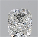 Natural Diamond 0.70 Carats, Cushion with  Cut, H Color, VS2 Clarity and Certified by GIA