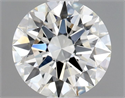 Diamante Natural 0.50 quilates, Redondo , Color I, claridad VS1 y certificado GIA