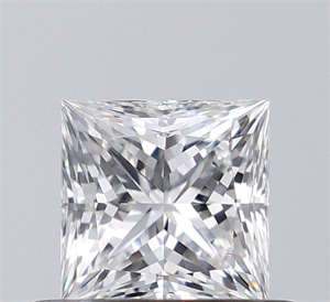 Foto Diamante Natural 0.57 quilates, Princesa , Color F, claridad VVS1 y certificado GIA de