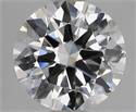 Lab Grown Diamond 1.50 Carats, Round with Excellent Cut, E Color, VVS2 Clarity and Certified by IGI