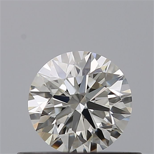 Picture of Natural Diamond 0.45 Carats, Round with Excellent Cut, H Color, VVS1 Clarity and Certified by IGI
